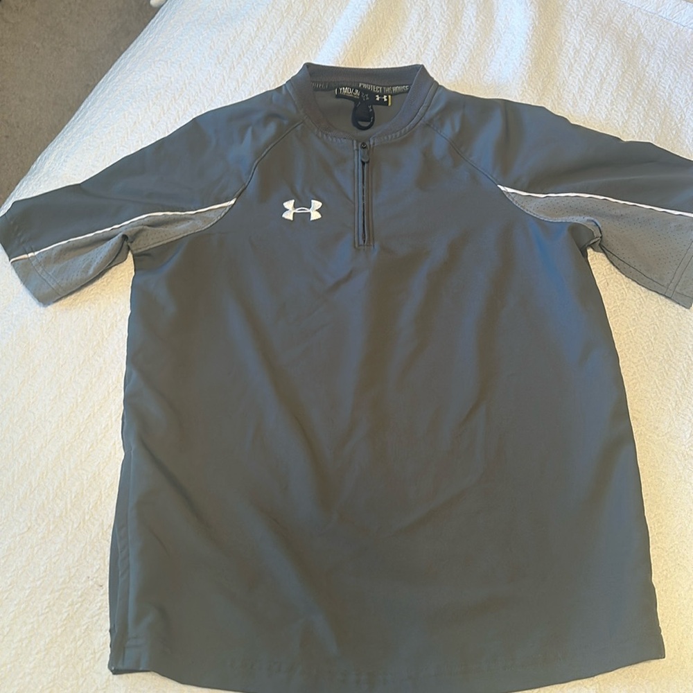 Baseball cage jacket.  Youth Medium